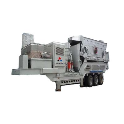 China Portable Stone Gold Ore Crusher Mobile Rock Jaw Crusher with Semi-automatic Automation for sale