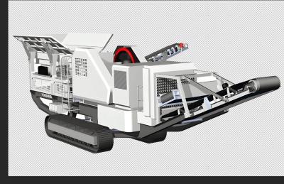 China Spare Parts Supply Lifelong Provide Mobile Aggregate Jaw Ore Crusher with Vibrating Screen for sale