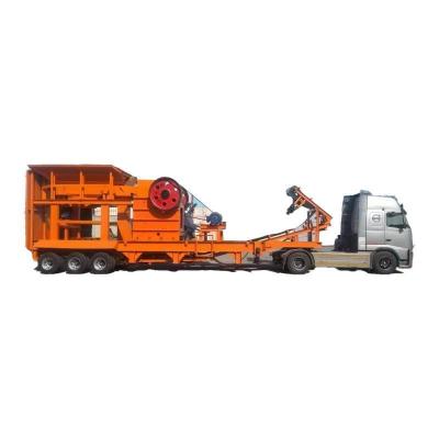 China Design 150-300tph Capacity Quarry Mobile Crusher for Limestone/Granite/Riverstone/Basalt for sale