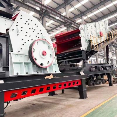 China Portable Jaw Impact Cone Crusher for Plimestone Granite Crushing YD938E69/YD1142E710 for sale