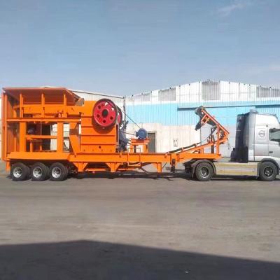 China 80-250kw Motor Power Jaw Impact Cone Hammer Crusher Plant for Construction Waste for sale