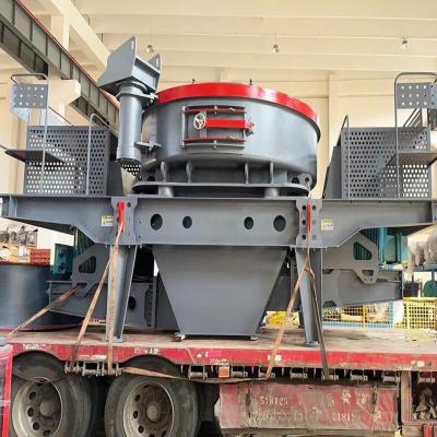 China VSI1140 Vertical Shaft Impact Sand Crusher for Railroad Iron Gray and Performance for sale