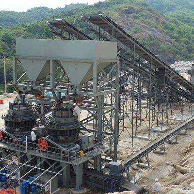 China 5-800tph Capacity Pyb Series Spring Cone Crusher for Mining Machinery Outlet Size 3-60mm for sale