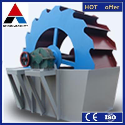 China Advanced Technology Wheel Sand Washer Manufactured by 's Leading Speed of Screw 21rpm for sale