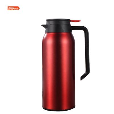 China Business and Coffee Carafe Server Lever Flask Airpot Thermal Insulated Stainless Steel Airpot for sale