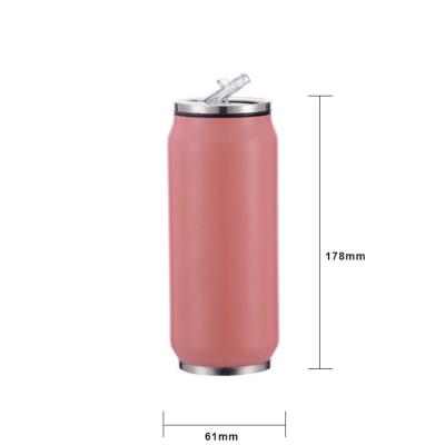 China Sustainable Fashion High Quality Stainless Steel Cola Shaped Water Bottle Cola Bottle Vacuum Flask Vacuum Flask for sale