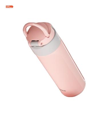 China New Wholesale 200ml PORTABLE Double-Wall Stainless Steel Flask Vacuum Thermal Mug with Bounce Cup for sale