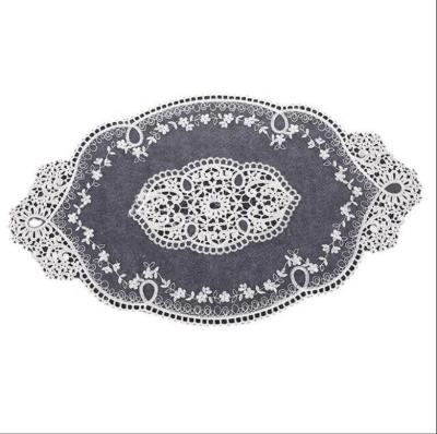 China China Wholesale Water Soluble Mesh Lace Cup Mat Place Mat Sofa Pillow Accessories Beautiful for sale