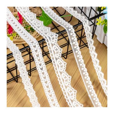 China Exquisite luxury water soluble dress trim high quality embroidery lace trim african lace wedding dress wholesale for sale