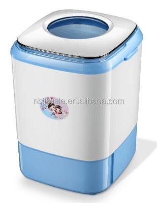 China Semi-automatic 4kg plastic single-tub washing machine for sale