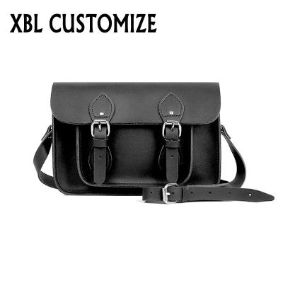 China Fashion Saddle Bags PU Shoulder Bags Women Handbags Tote With Belt Lock for sale