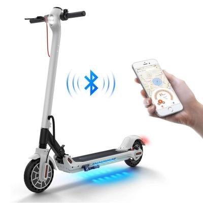 China 350W 8.5 inch IP64 unisex electric scooter adult with AOVO m5 microgo e scooter high quality EU USA warehouse for sale