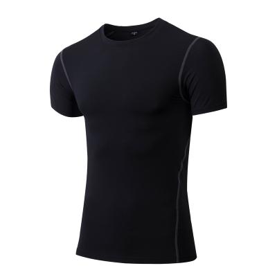 China Newest Men's QUICK DRY Spandex Short Men's T-shirt Sporty Pullover Sleeve T-Shirts for sale