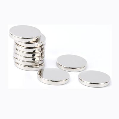 China Industrial Magnet Adhesive Permanent Strong N52 Disc Neodymium Magnet for sale