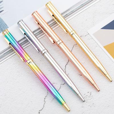 China Fashion School Supplies Business Gift Set Metal Gradient Color Tou ch Screen Hot Selling Ballpoint Pen for sale