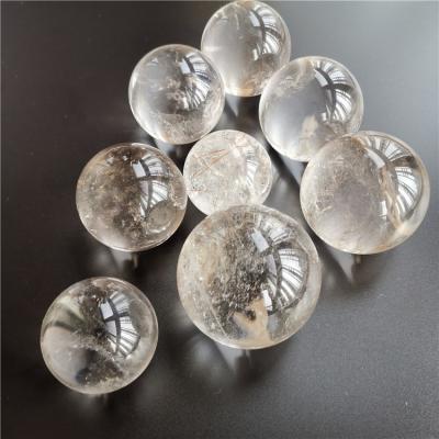 China Europe Natural Clear Rock Quartz Crystal Stone Spheres White Crystal Balls For Sale for sale