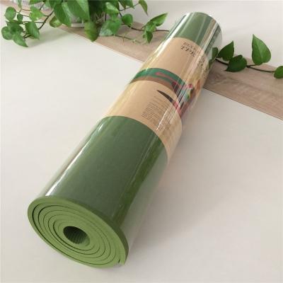 China Pilates Tape Yoga Mats Non Slip High Quality Exercise Customized Dishes Mat Logo Eco Friendly New for sale