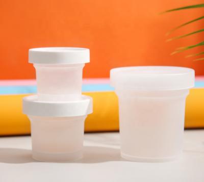 China High Quality Disposable Food Grade 100ml 200ml 500ml PP Frosted Pudding Cup Jelly Cup for sale