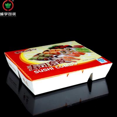 China Disposable Disposable Take Away Paper Meal Lunch Box For Fast Food Packaging for sale