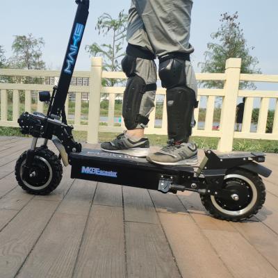 China Maike Unisex Upgraded MK8 11 inch off road escooters 5000w double electric scooter 60 MPH motor for sale