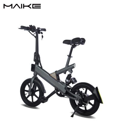 China Maike Factory Direct Fat Tire T2 Electric Motorcycle 14inch Eco-friendly Safe Funny Exciting Folding 350w 7.8ah For Sport for sale