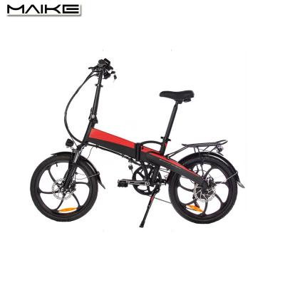 China Aluminum Alloy China Maike T1 Street City Cheap Folding Electric Bikes 48V 20 Inch For Adults Two Wheels for sale