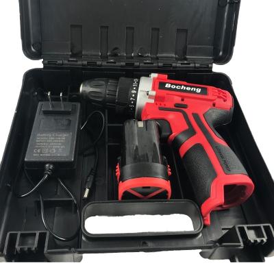 China Household Tool Kit Wholesale Custom Rechargeable Cordless Power Drill for sale