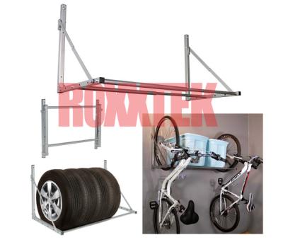 China Corrosion Protection Tire Storage Rack Wall Mounted Model WTR03R for sale