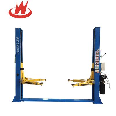 China CAR REPAIR MAINTENANCE LIFTING Reliable and Energy Saving Free Standing Post 2 Car Lift WX-2-4000A for sale