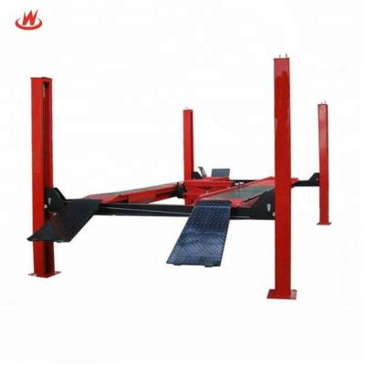 China Truck loading lift/car lift/four post heavy duty bus lift WX-4-3500A 3500kg for sale