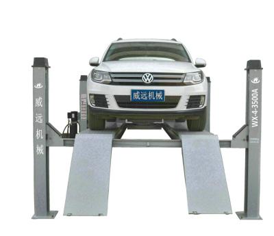 China China Popular Wheel Alignment Hydraulic Lifts WX-4-3500A, Car Wash Lift 3500kg for sale