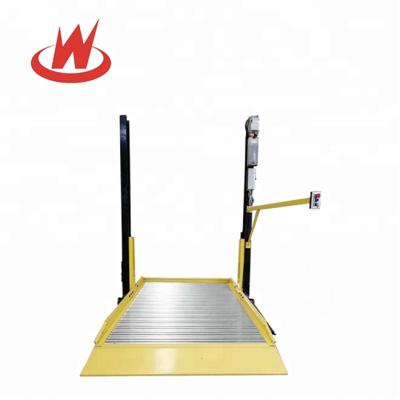 China Customized 2 Post Double Hydraulic Parking Car Lift 2300kg 3948*2100mm for sale