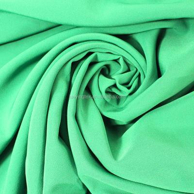 China Hot Selling High Quality Double Layer Four Ways Spandex Chiffon 215 Gram/sq.m 380T Woven Fabric 85% Polyester 15% Elastane Antistatic Design for sale