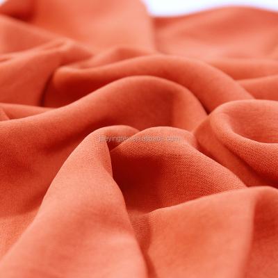 China Anti-static imitation acetate satin fabric autumn and winter wedding dress suit Hanfu matte simple stretch fabric for sale