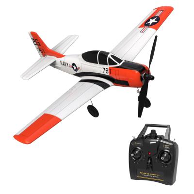 China Ready to Fly RC Model VOLANTEX RC Airplane 2.4Ghz 4-CH T28 Aircraft Remote Control Airplane with Gyro Radio Control Toys for Kids and Adults for sale