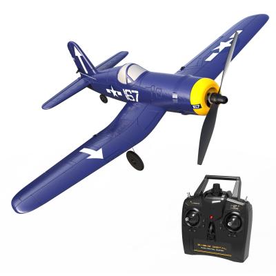 China Ready to Fly RC Model VOLANTEXRC RC Airplane F4U 2.4Ghz 4-CH Remote Control Airplane with Gyro Radio Control Toys for Beginner for sale