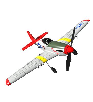 China RC Model Volantex Mini P51D Radio Control Toys 400mm RTF Swept 4-CH rc hobby planes for adult and kids park bug by PPE foam for sale