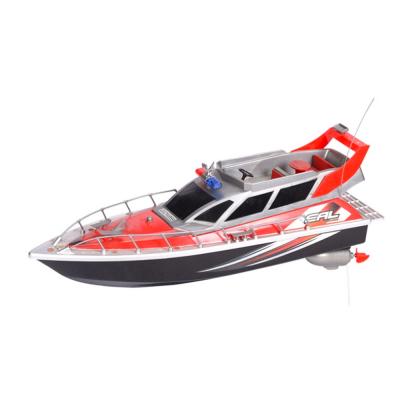 China Wholesale Electric RC Model Low Price Patrol Boat Full Range Electric Remote Control Boat With Rechargeable Batteries for sale