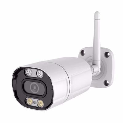 China Hot Selling Face Detection Qearim Xmeye iCSee Bullet 1080p Colorful Outdoor Waterproof Network Wifi IP Wireless Security Camera Supports 128GB for sale