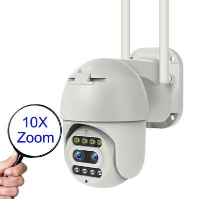 China Qearim 1080P CareCam 2mp Ptz Ip66 Wifi NIGHT VISION Camera Pan Tilt Cctv Security Wireless 10X Zoom Ptz Camera for sale