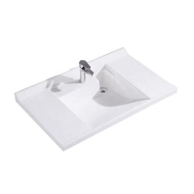 China Modern Hot Sale White Color Table Top Basin Bathroom Sink, Small Size Hand Wash Basin for sale