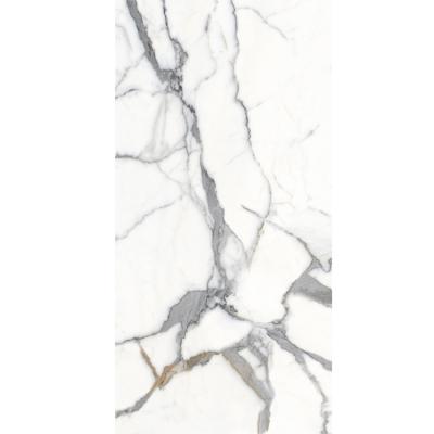 China Modern White Modern Design Polished Italian Marble Slabs Tiles 1200x2400mm for sale