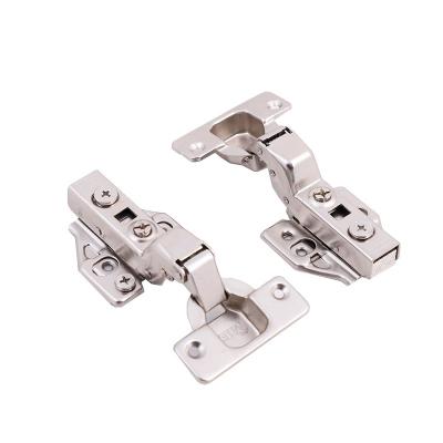 China Durable 35mm Base 3d Cabinet Door Hinge Furniture Hinge Steel 110 Soft Closing Hydraulic Connecting Hinge Steel 110 Degree 200pcs/ctn Durable ISO9001 for sale