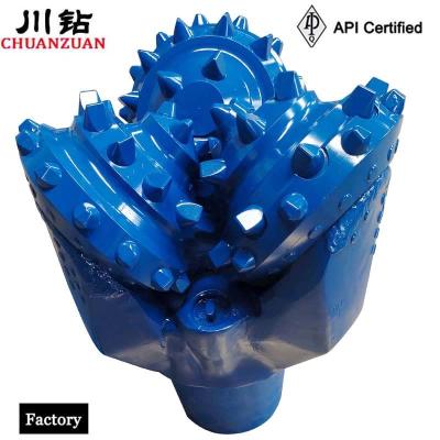 Cina Pezzo di roccia triconico di api 12 1/4inch IADC417 per la trivellazione dell'acqua dello scalpello a rulli della fabbrica del tagliente di cono in vendita