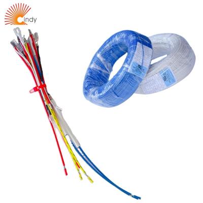 China High temperature multicore voltage cable electric wire china factory rubber woven silicone monofilament custom cable for sale