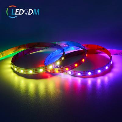 China LANDSCAPE Smart RGB Addressable IC Led Pixel Strip Light WS2812B WS2811 SK6812 Person Led Control SPI DMX Signal Led Strip Light for sale