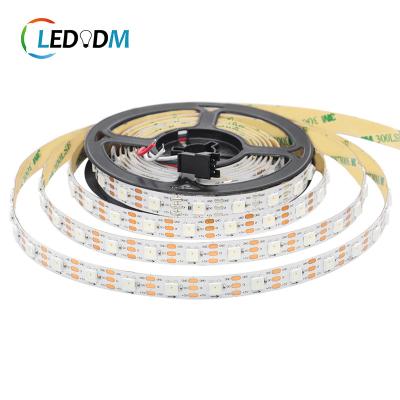 China LANDSCAPE WS2812B Led Strip Sk6812 WS2812 30/60/144 Pixels/m RGB RGBW Individually LED Addressable SPI DMX Signal Control DC5V Light for sale