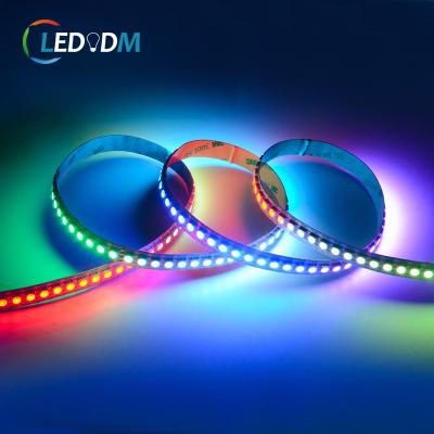 China Accessible Smart Programmable LANDSCAPE 5050 RGB WS2812B WS2815 5V 12V Dimmable Rgbic Pixel Led Strip Light for sale