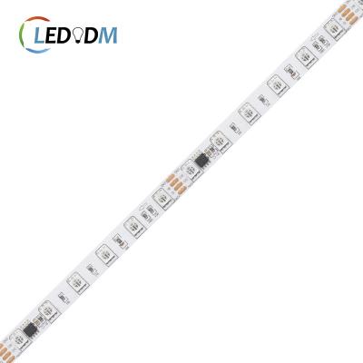 China Sports Stadiums DC 12v 24V TM1934 Digital Strip SMD5050 RGB 20 Pixels Accessible Led Cable Led Strip High Brightness CE ROHS Approved for sale