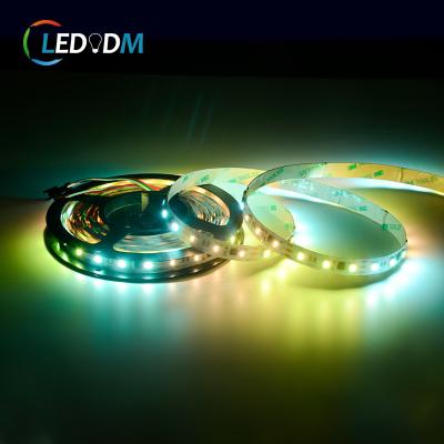 China LANDSCAPE Digital Led Strip RGBW 2700/4000/6500K 16.4ft Waterproof Accessible Led Strip 12/24v WS2814A CE ROHS Approved for sale